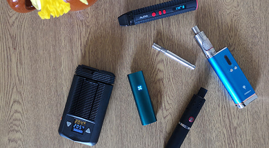 Dry Herb Vaporizers: Mighty, Pax, Herbstick, Hybrid X, Flowermate Aura